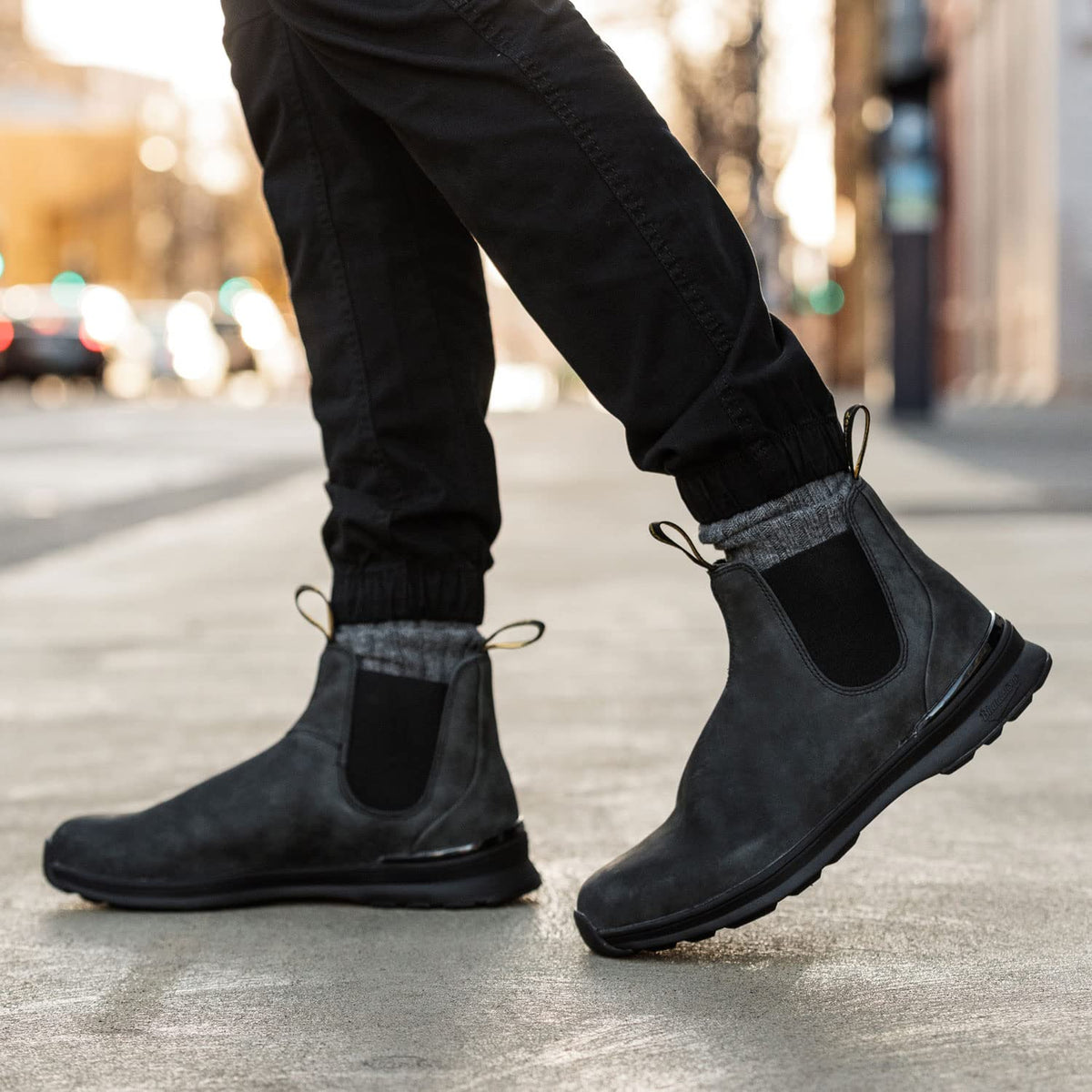 Blundstone BL2143 Active Chelsea Boot Rustic Black AU 5.5 (US Women's 8.5) Medium