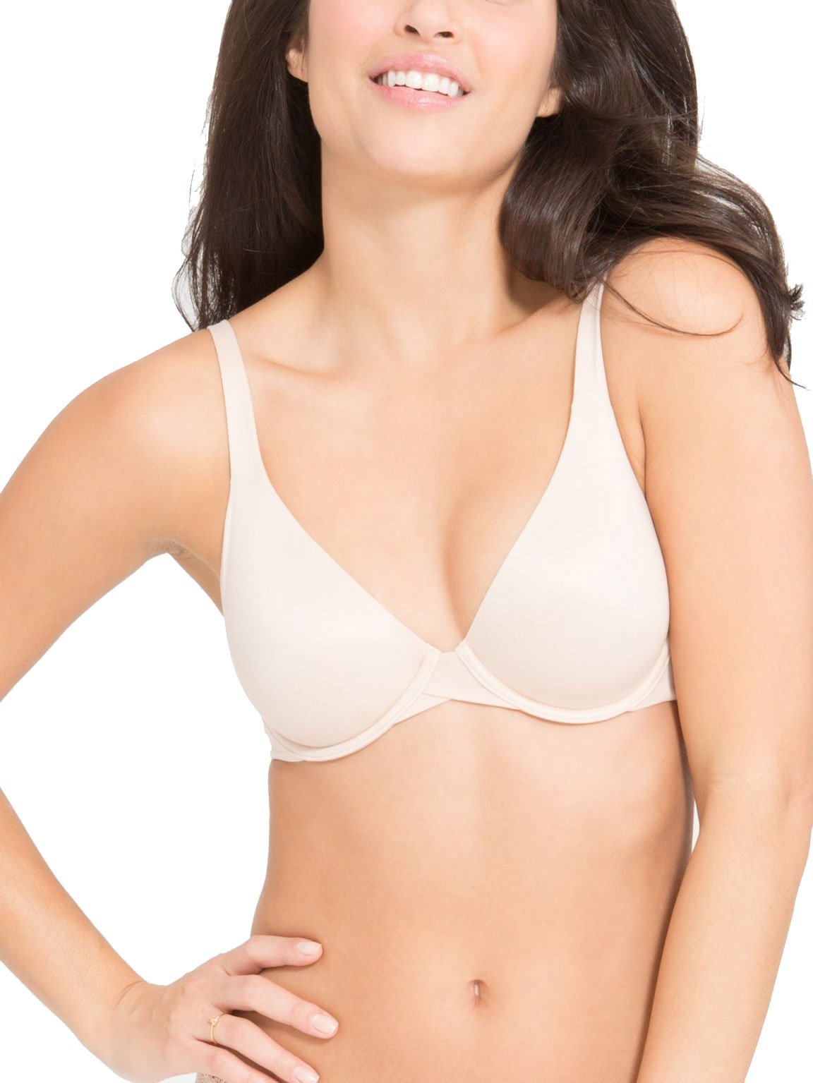 SPANX Pillow Cup Signature Unlined Full Coverage Soft Nude 32DDD