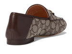 Coach Hanna Signature Jacquard Loafer Oak/Maple 8 B (M)