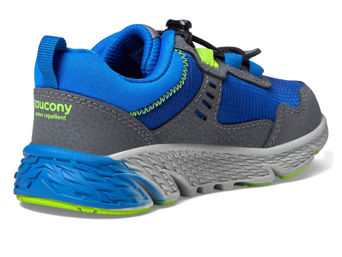 Saucony Boy's Wind Shield 3.0 (Little Kid/Big Kid) Blue/Green 12 Little Kid M