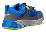 Saucony Boy's Wind Shield 3.0 (Little Kid/Big Kid) Blue/Green 3.5 Big Kid M