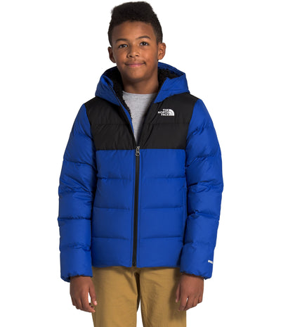 THE NORTH FACE Boy's Moondoggy Hoodie (Little Kids/Big Kids) Tnf Blue SM (7-8 Big Kids)