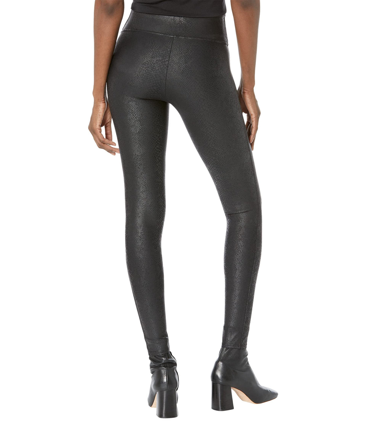 SPANX Faux Leather Faux Leather Foiled Snake Leggings Foiled Snake SM - Regular