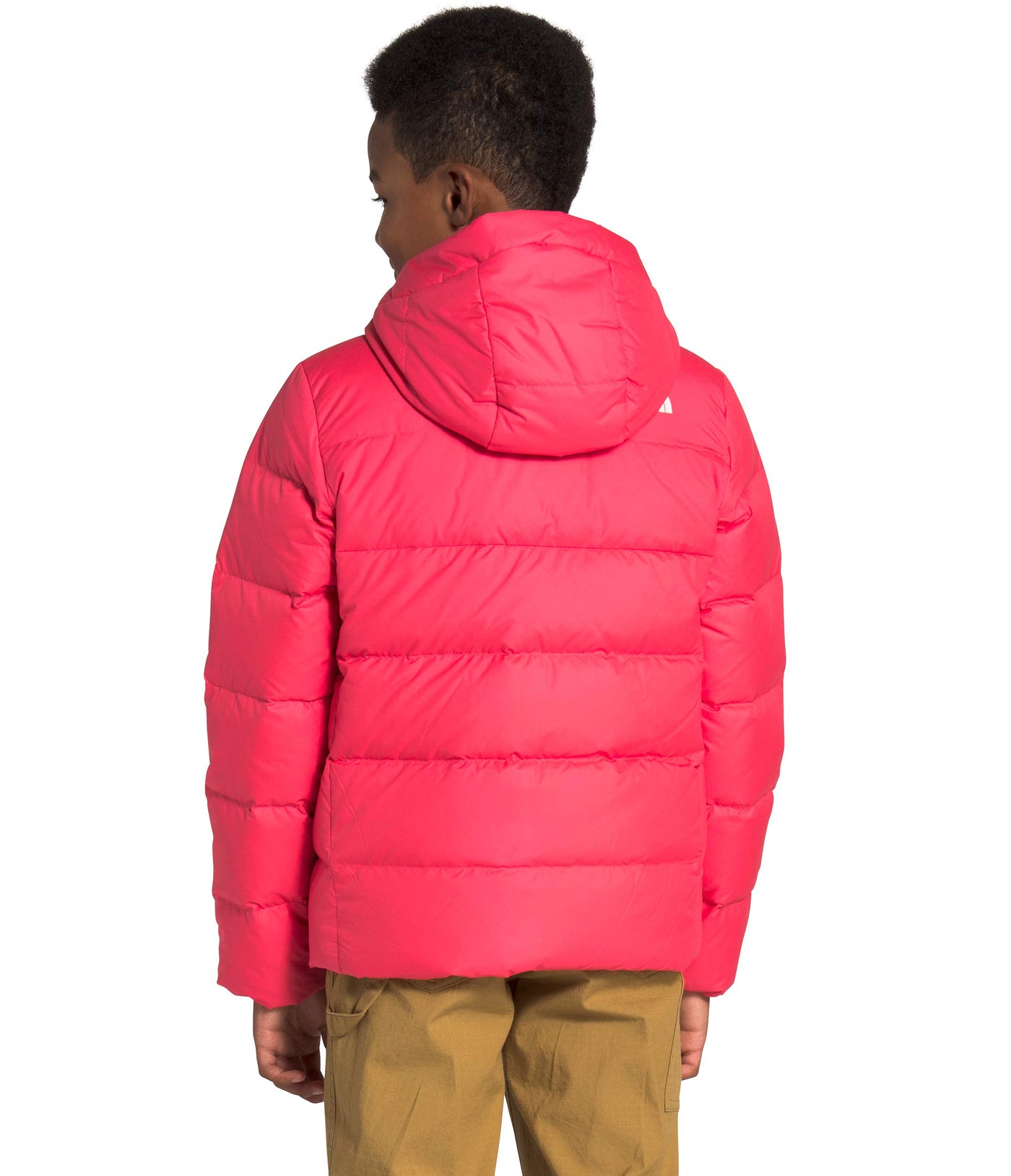 The North Face Youth Moondoggy Hoodie, Paradise Pink, L