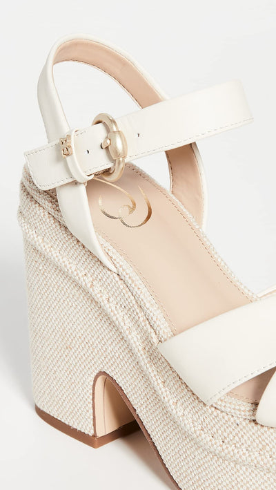 Sam Edelman Trianna Ivory Suede 7 M
