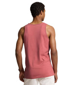 Polo Ralph Lauren Men's Washed Jersey Tank Adirondack Berry Small