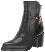 Sam Edelman Simona Fashion Boot Black Leather 7.5 Medium