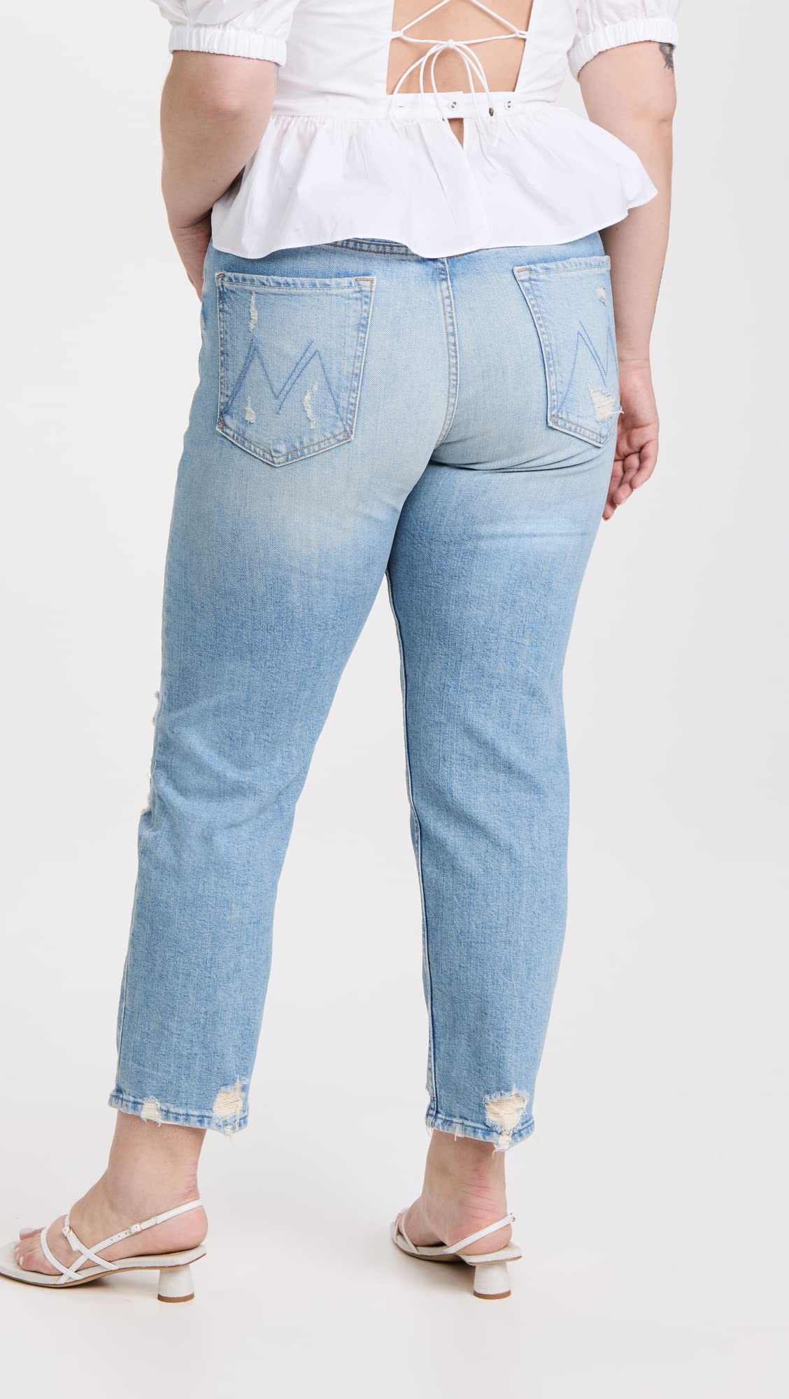 MOTHER Women's Superior The Tomcat Jeans 33 Regular The Confession
