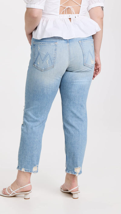 MOTHER Women's Superior The Tomcat Jeans 33 Regular The Confession
