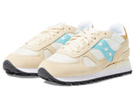 Saucony® Originals Shadow Original Summer Shoes for Women – Rubber Tread Pattern – TPU Heel – Lace-up Closure Tan/Turquoise 12 B - Medium