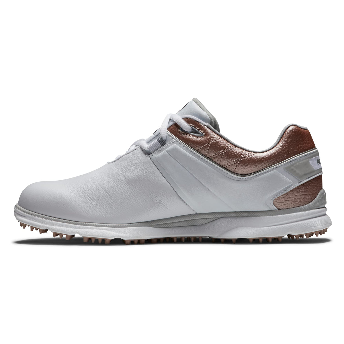 FootJoy Women's Pro|SL Previous Season Style Golf Shoe, White/Rose/White, 6 Wide