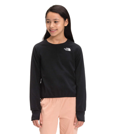 THE NORTH FACE Girl's Glacier Pullover (Little Kids/Big Kids) Tnf Black XL (18 Big Kids)
