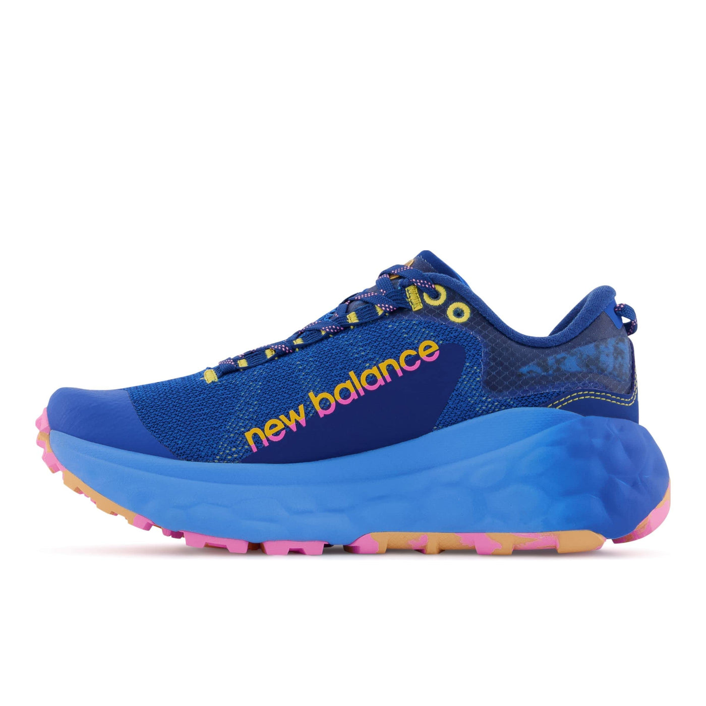 New Balance Fresh Foam X More Trail v2 Running Shoe Womens Running 8 CD US BlueApricot
