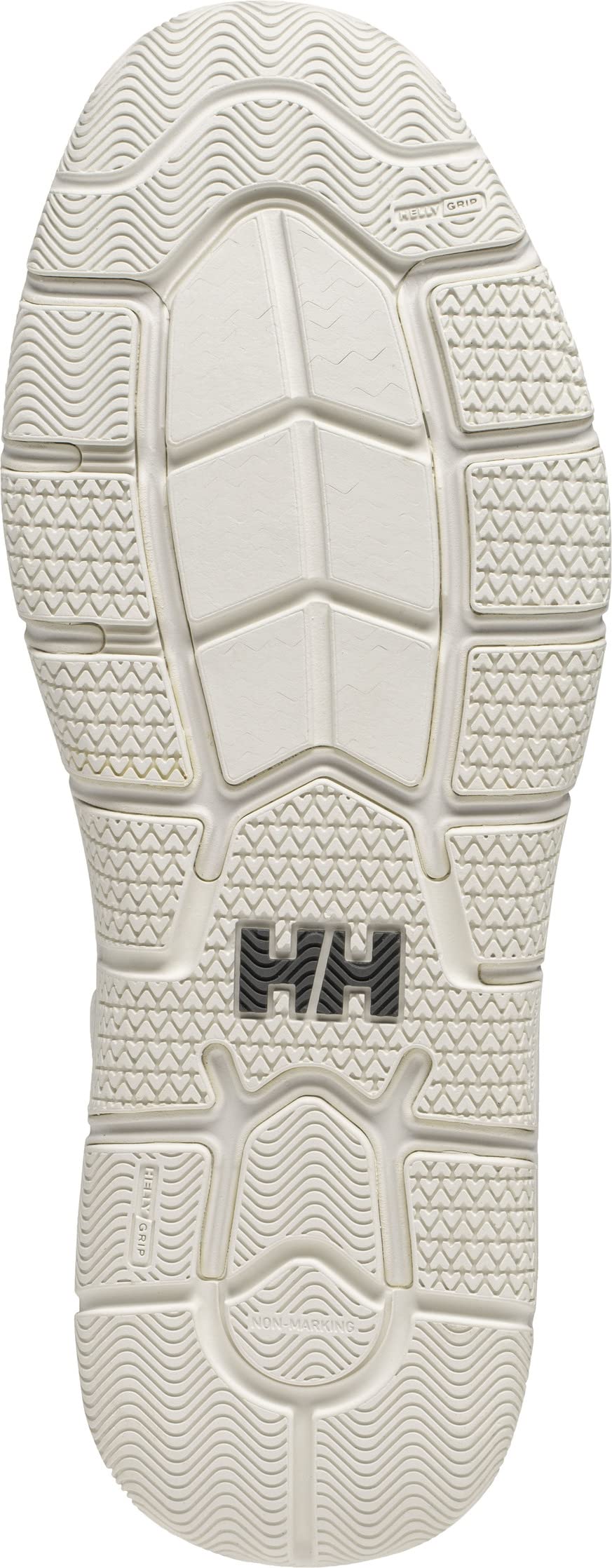 Helly-Hansen Men's Henley Lightweight Breathable Sailing Watersports Shoes, 001 White/Metallic Silver - 9