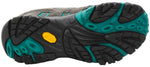 Merrell Women's Moab 2 Vent Hiking Shoe, Granite/Aqua, 10.5 M US