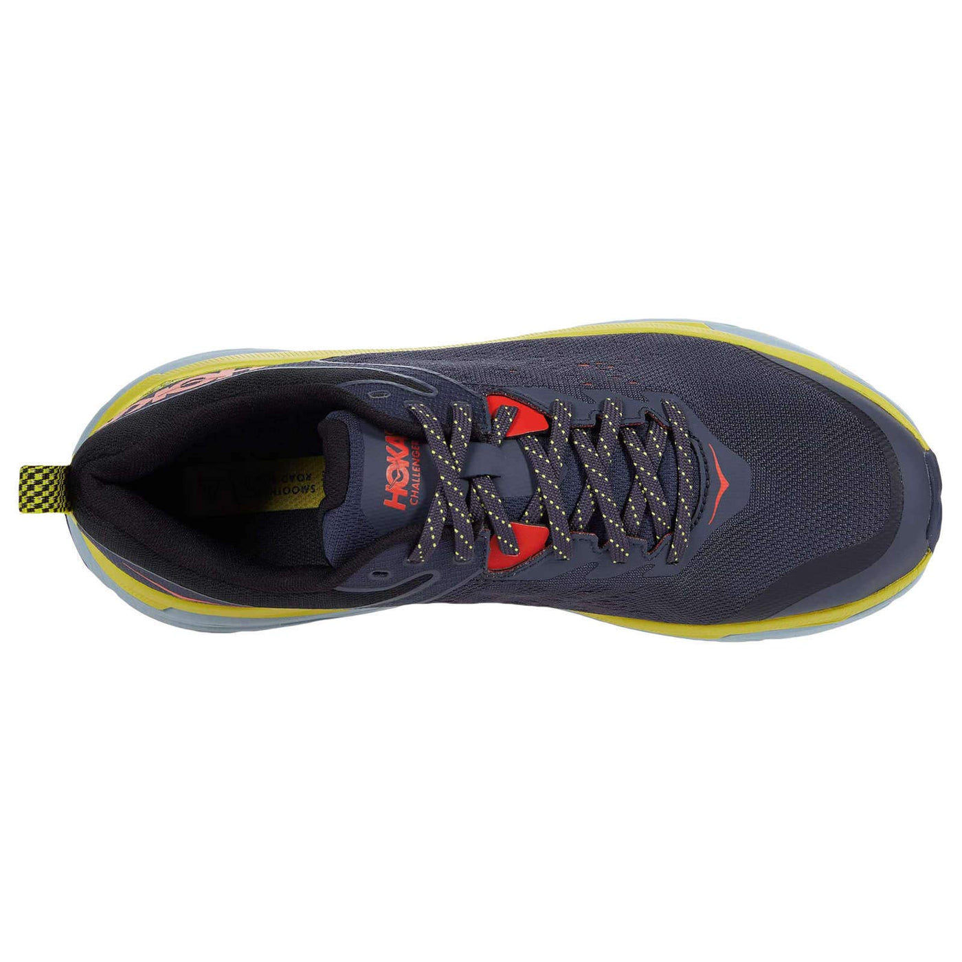 HOKA ONE ONE Mens Challenger ATR 6 Textile Synthetic Ombre Blue Green Sheen Trainers 10.5 US