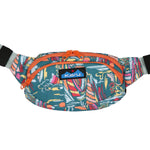 KAVU Canvas Spectator Belt Bag Hip Fanny Pack - Sail Dreams