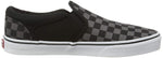 Vans' Men's Asher Slip On Sneaker Blk/Pwtr 9 Medium US