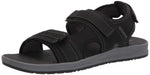 Rockport Men's Lucky Bay Sport 3 Strap Sandal, Black NBK, 10