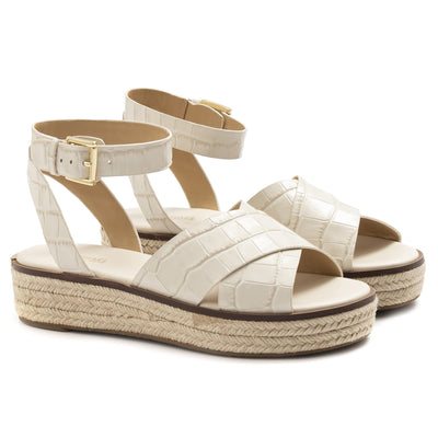 Michael Kors Abbott Sandal Light Cream 9 M