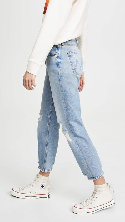 MOTHER Women's Superior The Tomcat Jeans 33 Regular The Confession