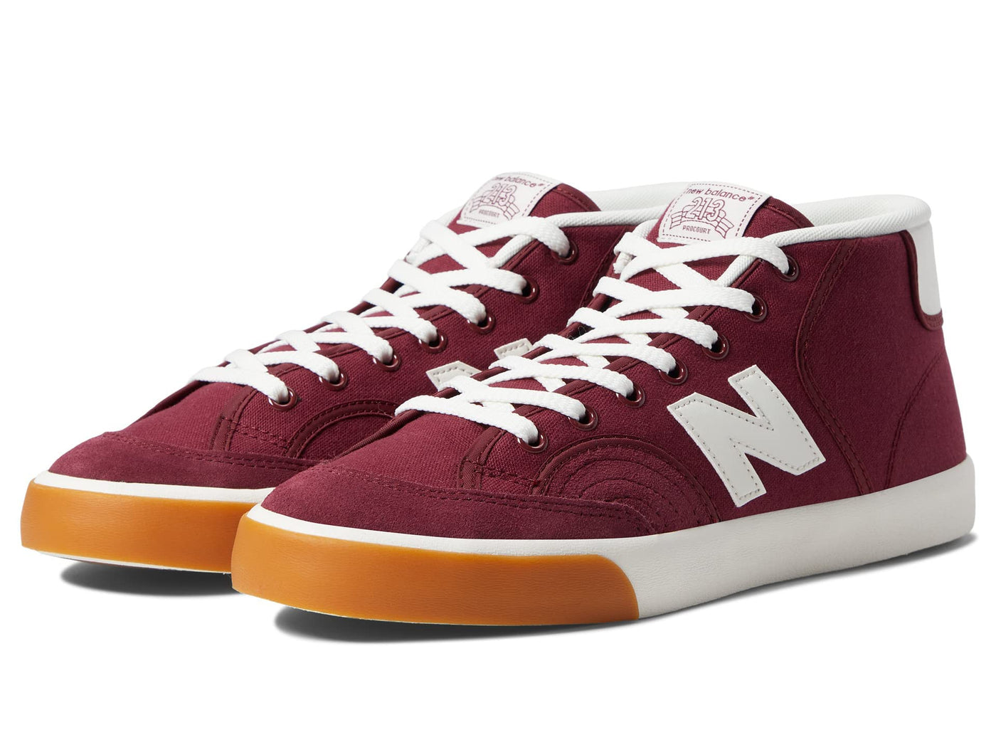 New Balance NM213 Burgundy/White US Men's 10, Women's 11.5 Medium