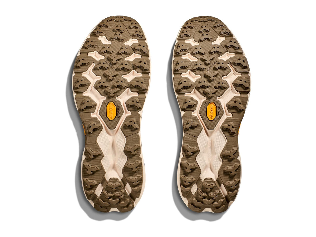 Hoka Men's Speedgoat 5 Sneaker, Vanilla/Wheat, 8.5