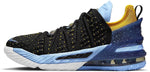 Nike Boy's Lebron XVIII (Big Kid) Black/University Gold/Coast/Concord 6.5 Big Kid M