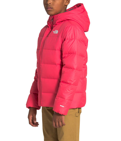 The North Face Youth Moondoggy Hoodie, Paradise Pink, L