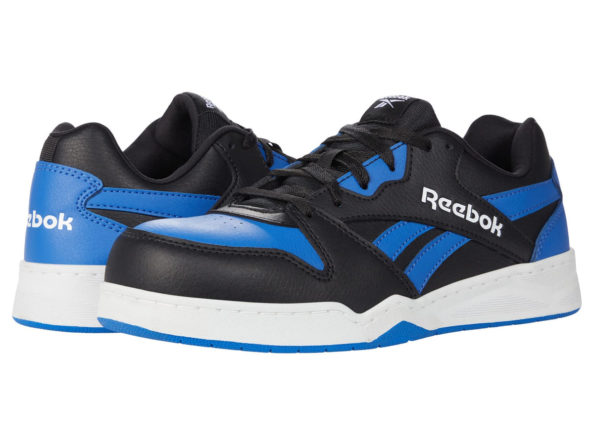 Reebok BB4500 Work EH Comp Toe Black/Blue 6 E - Wide