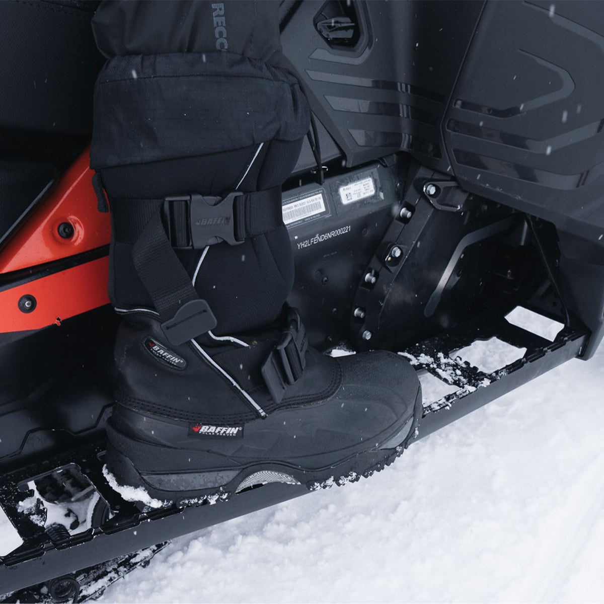 Baffin Impact Men's Winter Boots, Polar Rated, -60 to -76 degrees Fahrenheit, Tall Height, Black, Size 15