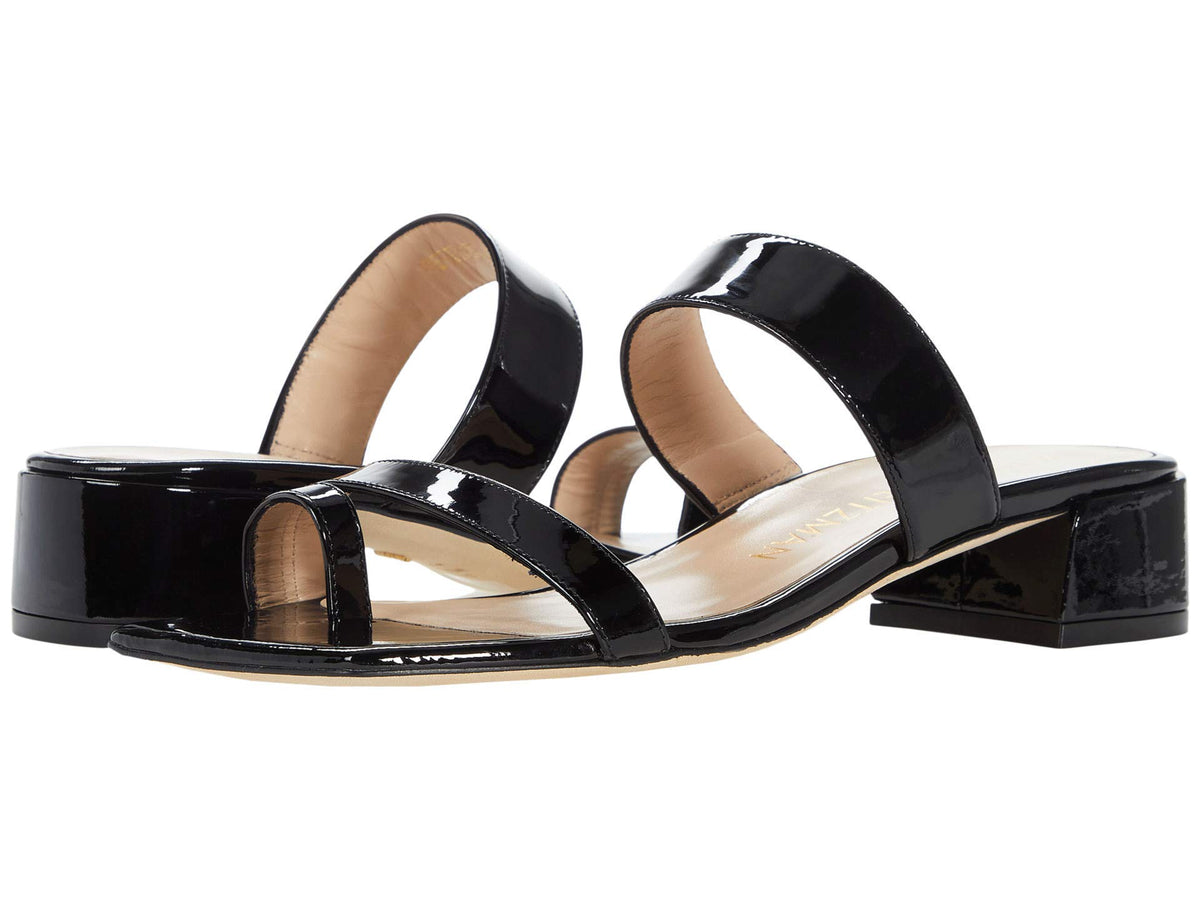 Stuart Weitzman Maisie 35 Sandal Black 10 M