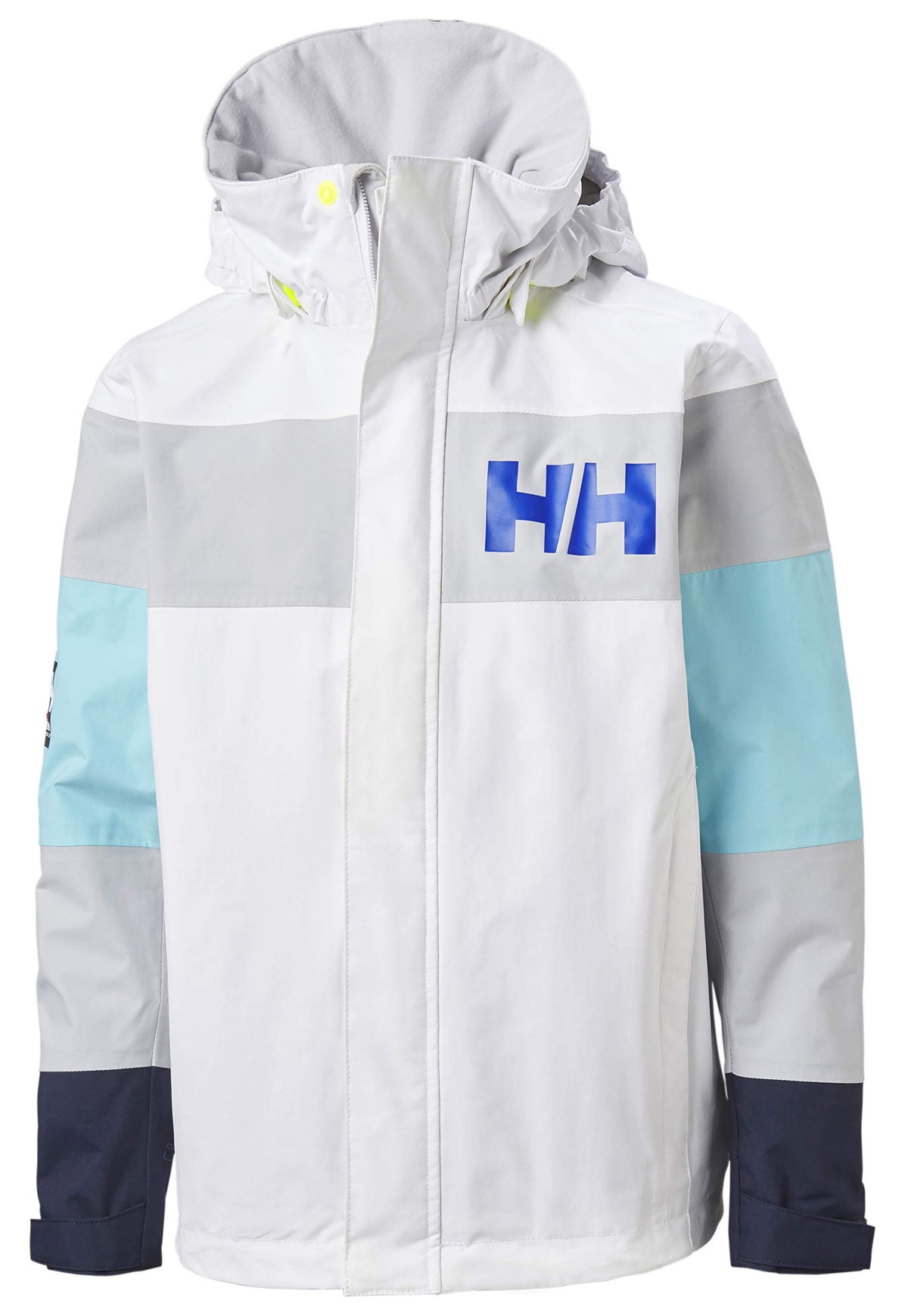 Helly-Hansen Juniors Salt Port Jacket, 001 White, Size 8