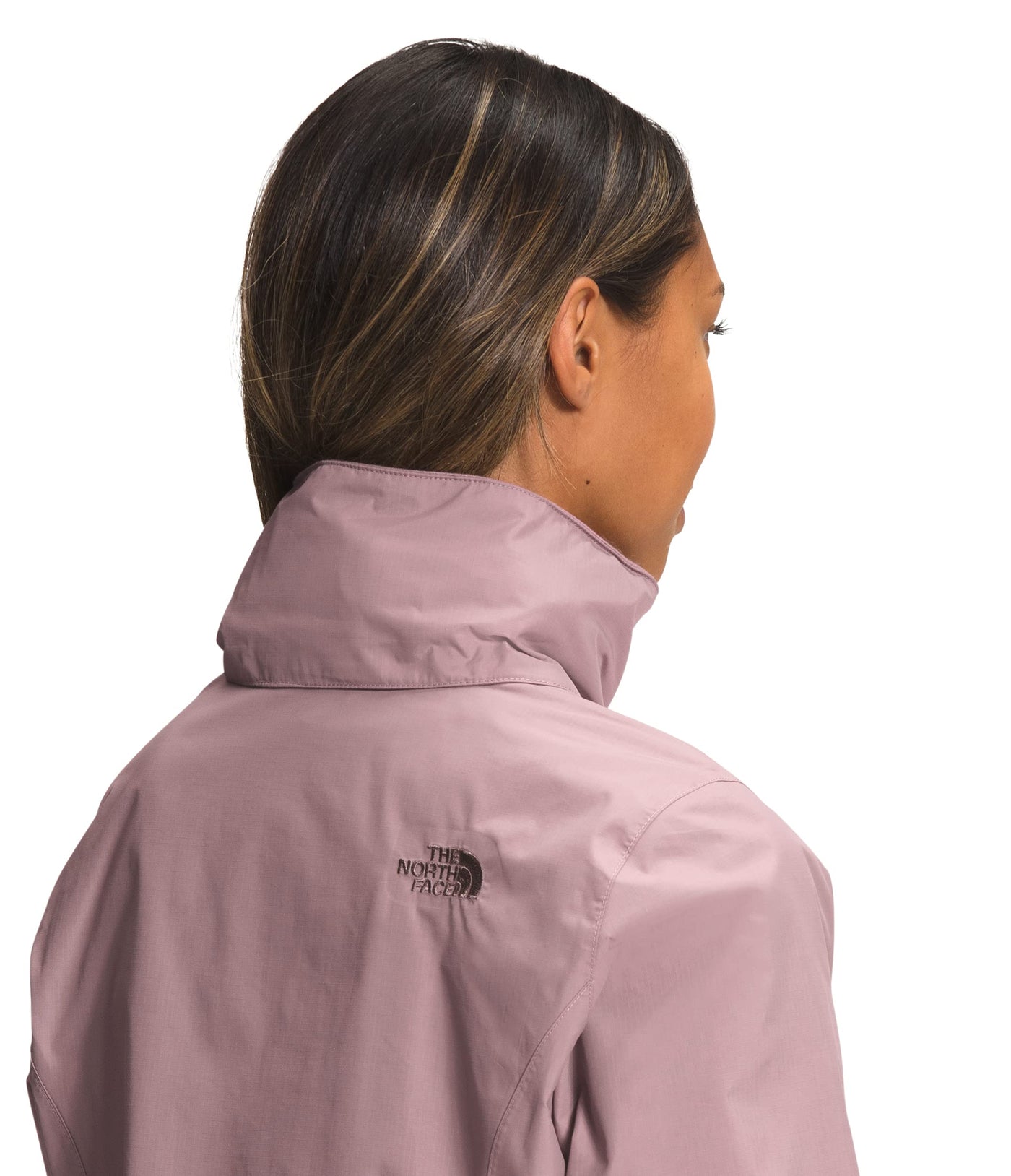 THE NORTH FACE Women's Resolve 2 Rain Jacket (Standard and Plus Size), Twilight Mauve, X-Large