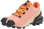 Salomon Women's Speedcross 5 Trail Running Shoes for Women, Blooming Dahlia/Black/Vibrant Orange, 6