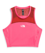 The North Face Womens Movmynt Tiny Tank, S, Radiant Poppy/Iron Red