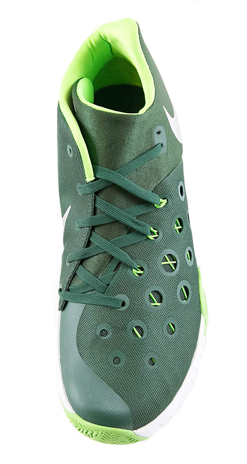 Nike Zoom Hyperquickness 2015 nk749883 303 (Gorge Green/Electric Green/Metallic Silver, 9.5 M US) (Gorge Green/Electric Green/Metallic Silver, 10 M US)