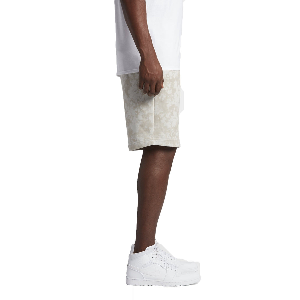 Jordan Men Fadeaway Short Grey Light Bone Size M US