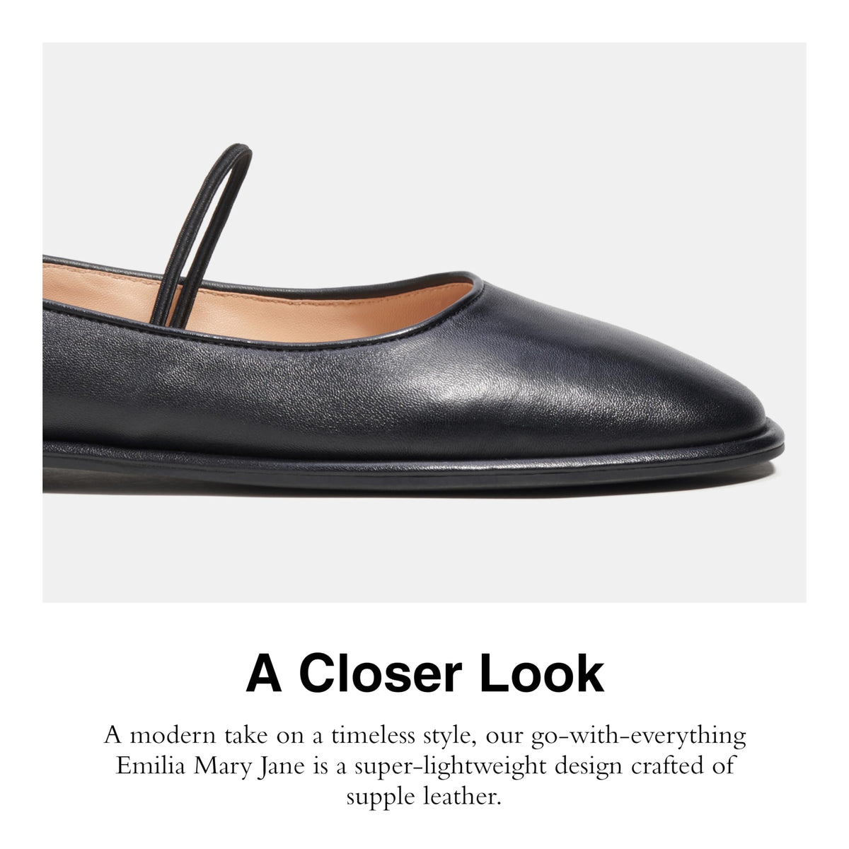 Coach Women's Emilia Metallic Leather Mary Jane Flat, Black, 9