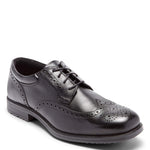 Rockport Men's Essential Details Water Proof Wing Tip Oxford,Black,9.5 W US