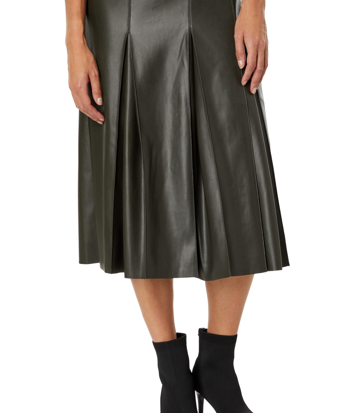 En Saison Layne Midi Dress Olive XS