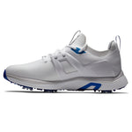 FootJoy Men's Hyperflex Previous Season Style Golf Shoe, White/Blue, 8 Wide