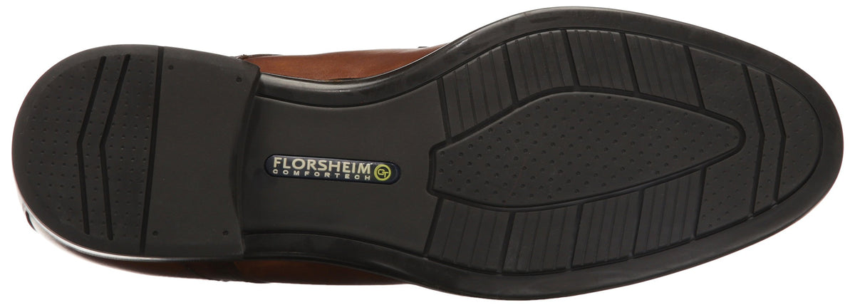 Florsheim Men's Medfield Plain Toe Oxford Dress Shoe 12 Cognac