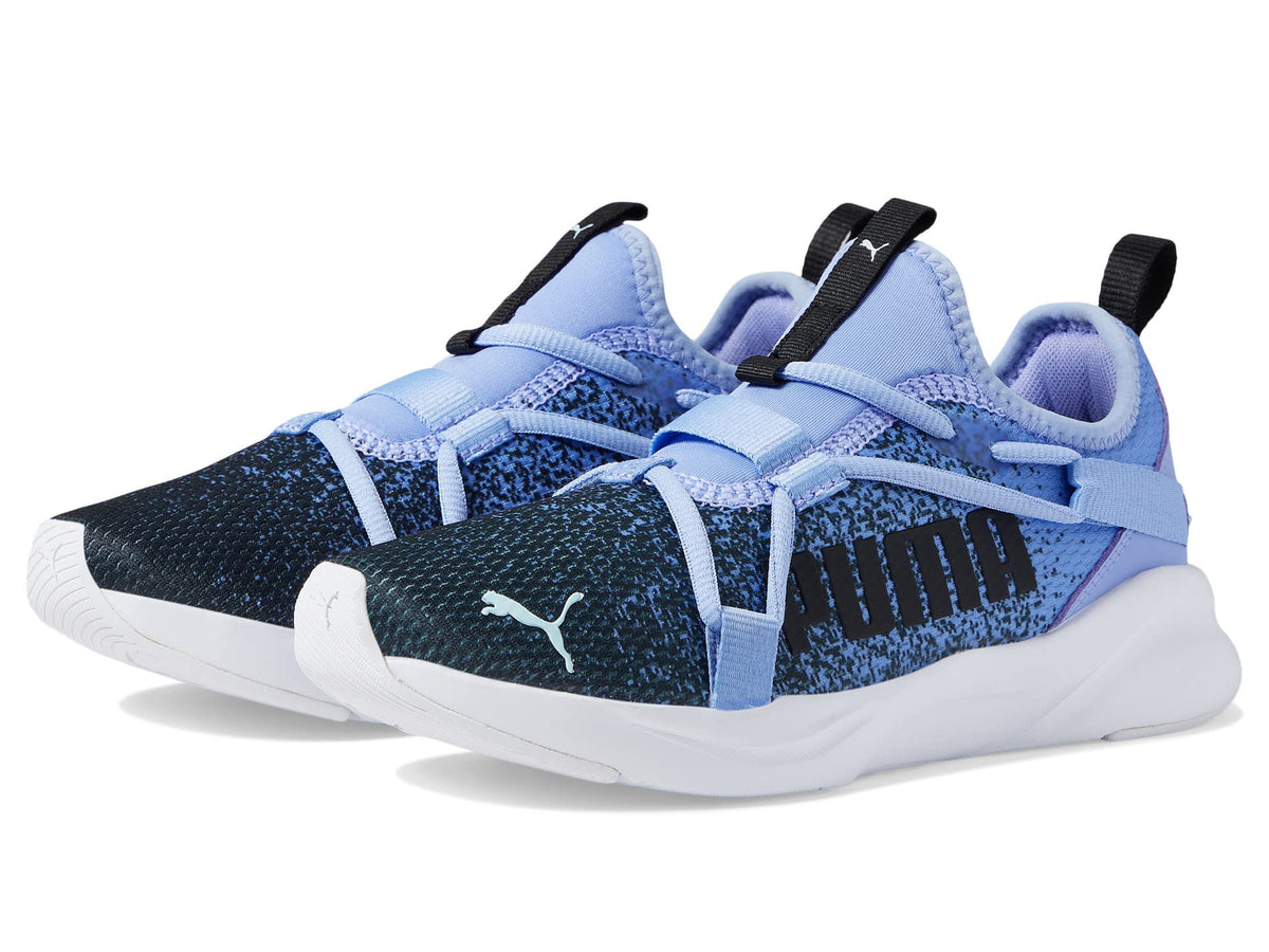 PUMA Softride Rift Slip-On Sprinkle (Big Kid) Lavender Pop/Puma Black 4 Big Kid M