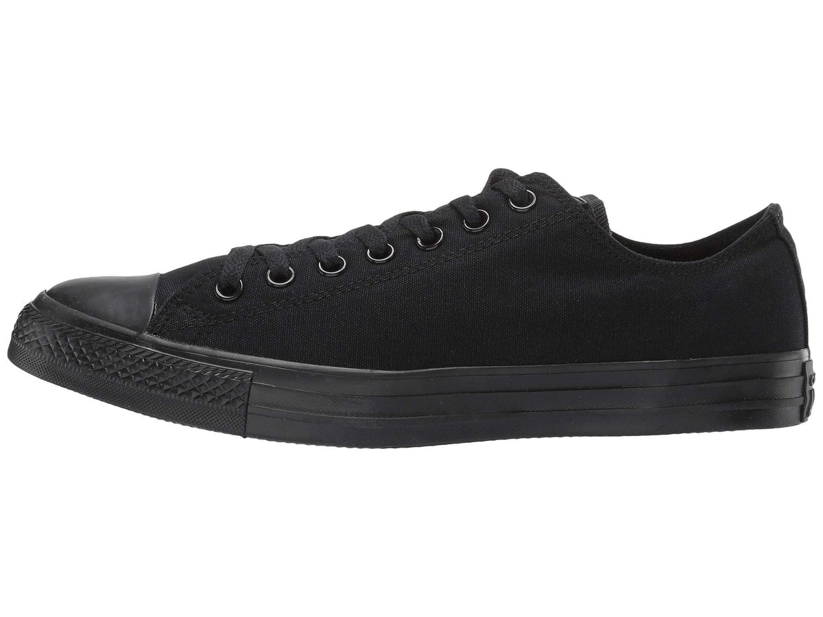 Converse Unisex Low TOP Black Mono Size 7 M US Women / 5 M US Men