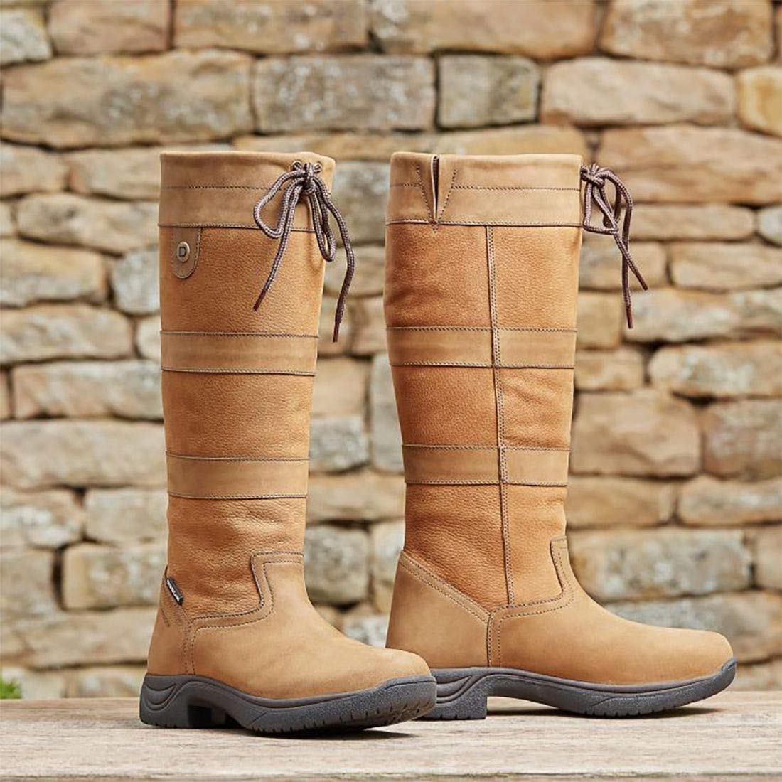 Dublin River Boots III, Tan, Ladies 6.5 Wide