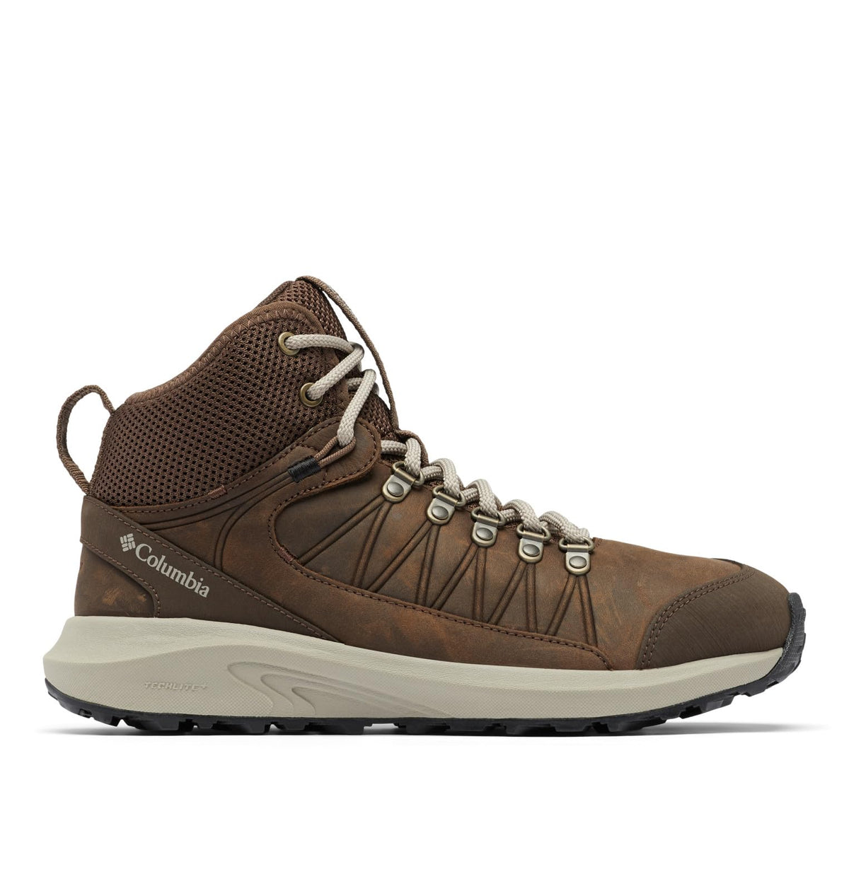 Columbia Women's Trailstorm Crest Mid Waterproof, Cordovan/Kettle, 7.5