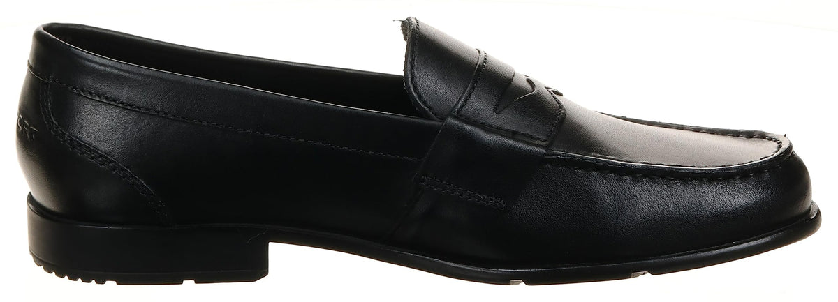 Rockport Men's Classic Loafer Penny, Black II, 9.5 Medium