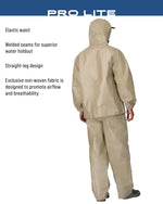 FROGG TOGGS Men's Pro Lite Rain Suit, Waterproof, Breathable, Dependable Wet Weather Protection
