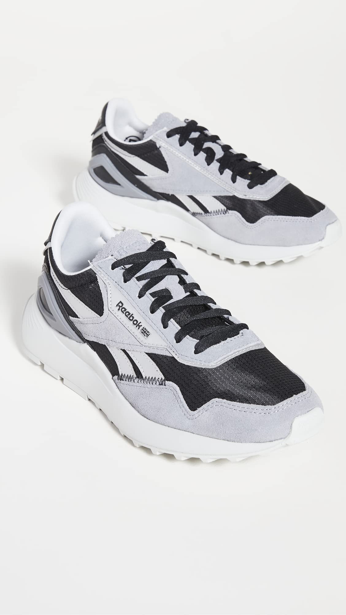 Reebok Men's Classic Leather Legacy AZ Sneakers, Cold Grey/Silver/Black, 11 Medium US